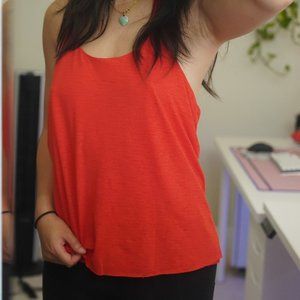 Prana Orange Workout Tank